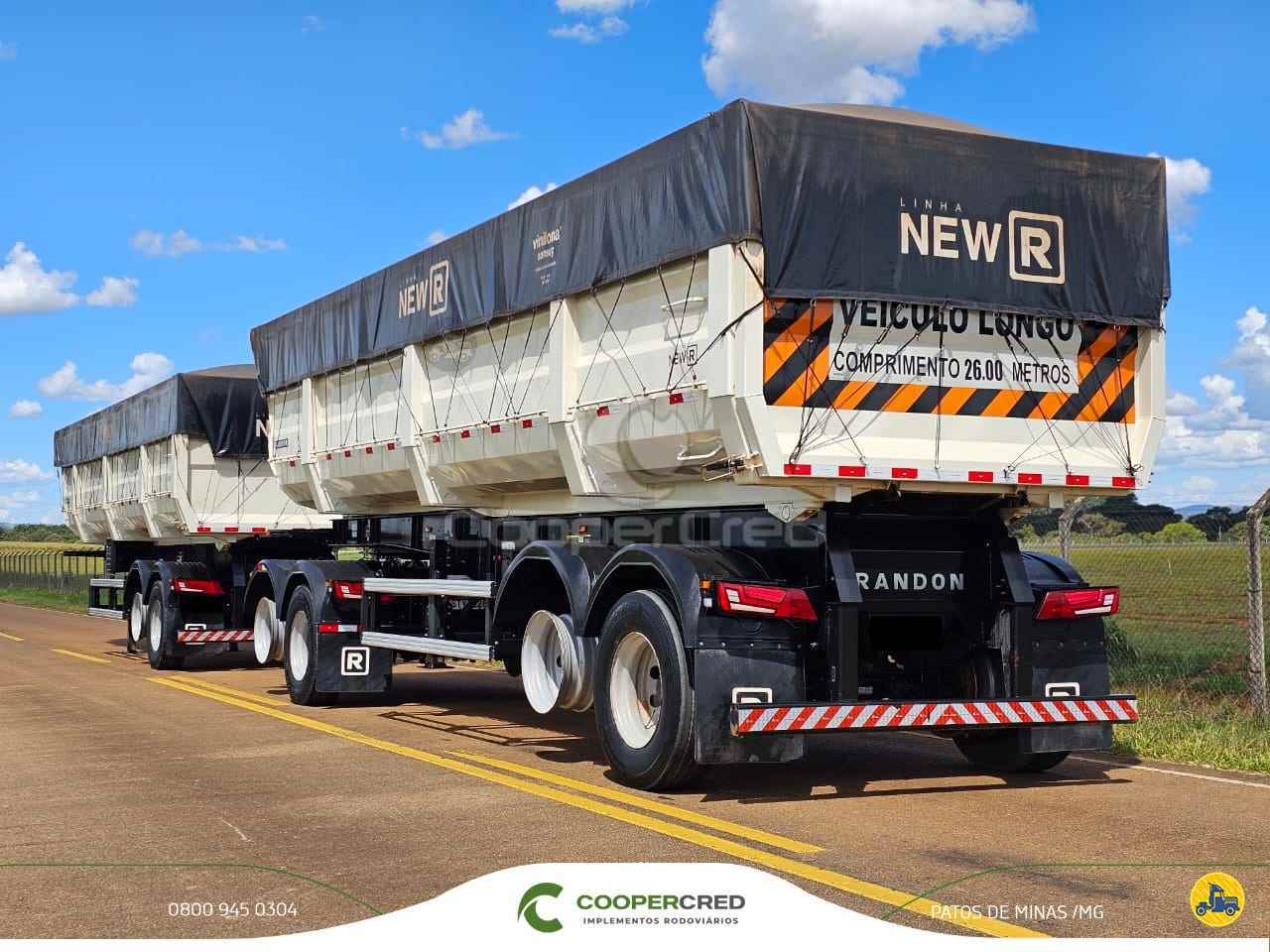 CARRETA RODOTREM BASCULANTE Cooper Cred Implementos Rodoviários MG PATOS DE MINAS MINAS GERAIS MG